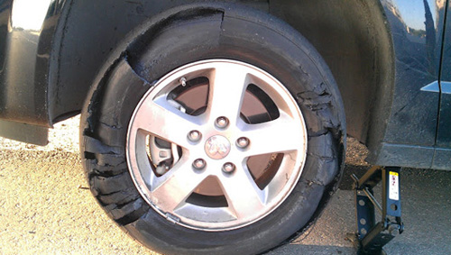 Lốp mòn cũng là nguyên nhân dẫn đến nổ lốp Lốp mòn cũng là nguyên nhân dẫn đến nổ lốp, thế giới lốp, lop xe, lốp xe ô tô, giá lốp, gia lop