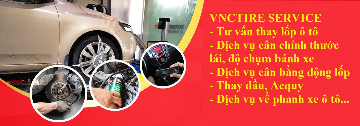 Dịch vụ chăm sóc lốp xe oto
