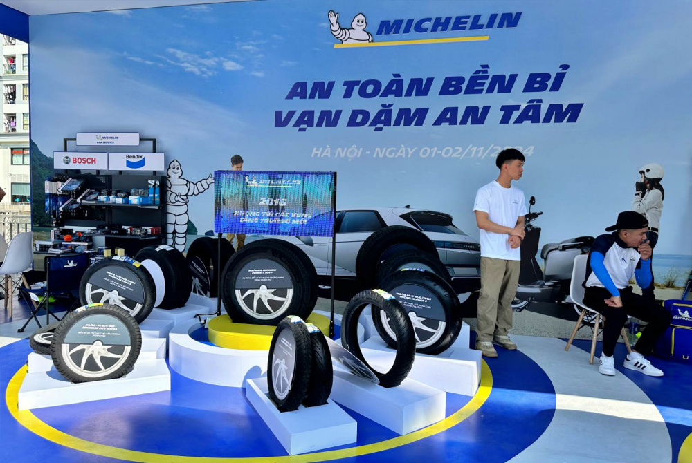 Michelin kiểm tra xe miễn phí cho người dùng và lan toả thông điệp ATGT