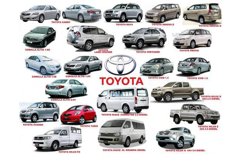 Bảng giá xe ô tô Toyota: 5 chỗ, 7 chỗ, bán tải (3/2023)