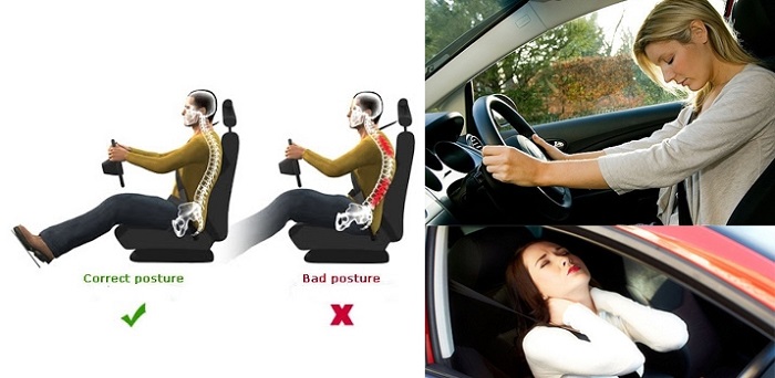 Cách chỉnh ghế lái xe ô tô, tư thế ngồi lái xe chuẩn không đau lưng